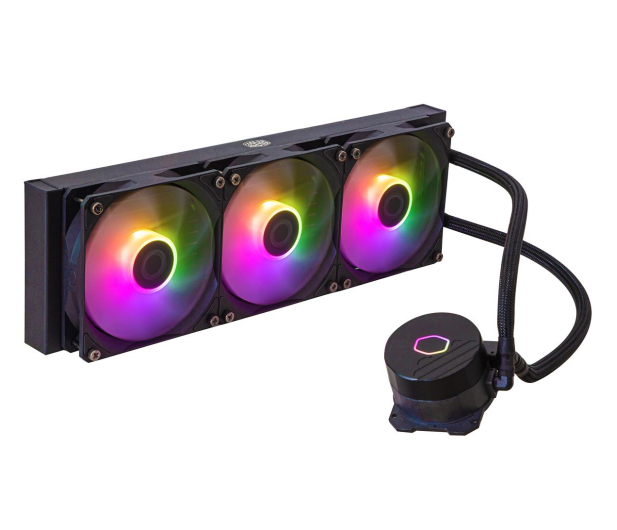 COOLER MASTER Masterliquid 360L Core ARGB Black 3x120mm - 1145996 - zdjęcie
